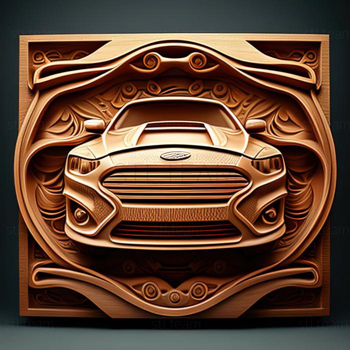 3D model Ford Mondeo (STL)